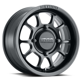 Method Wheels MR40957060552 FITS:Method MR409 Bead Grip 15x7.0 +38mm Offset 6x139.7 BP 78.30mm CB Matte Black Wheel Wheels Cast