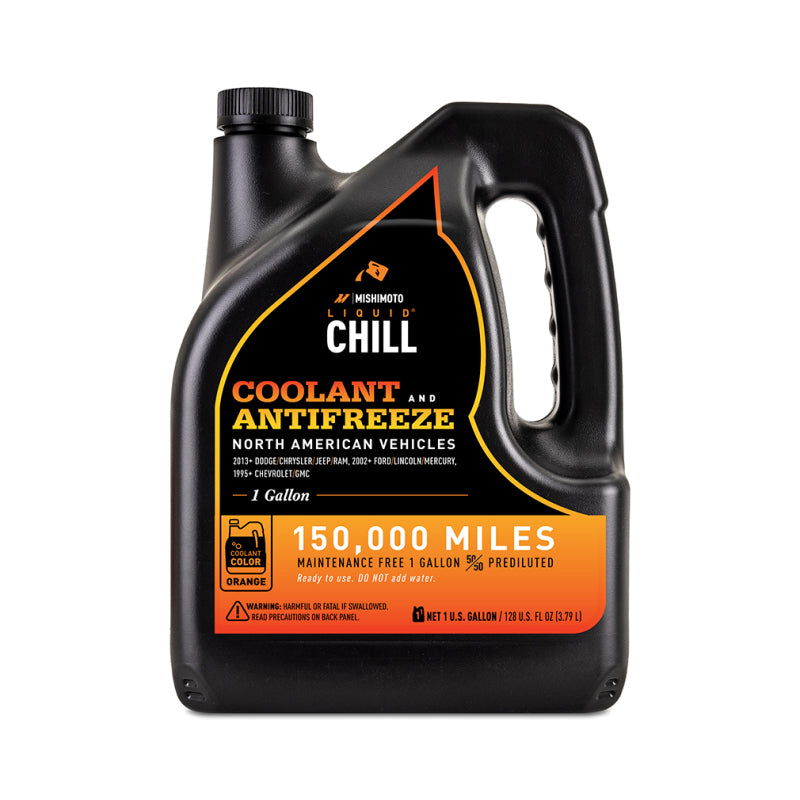 Mishimoto MMRA-LC-EG-OR FITS: Liquid Chill EG Coolant, North American Vehicles, Orange Coolants