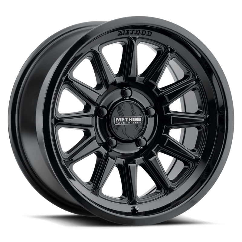 Method Wheels MR323890601312 FITS:Method MR323 18x9 +12mm Offset 6x5.5 106.25mm Centerbore Gloss Black Wheels Cast