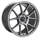 Enkei 522-895-6538GR FITS: TS-V 18x9.5 5x114.3 38mm Offset 72.6mm Bore Storm Grey Wheel Wheels Cast