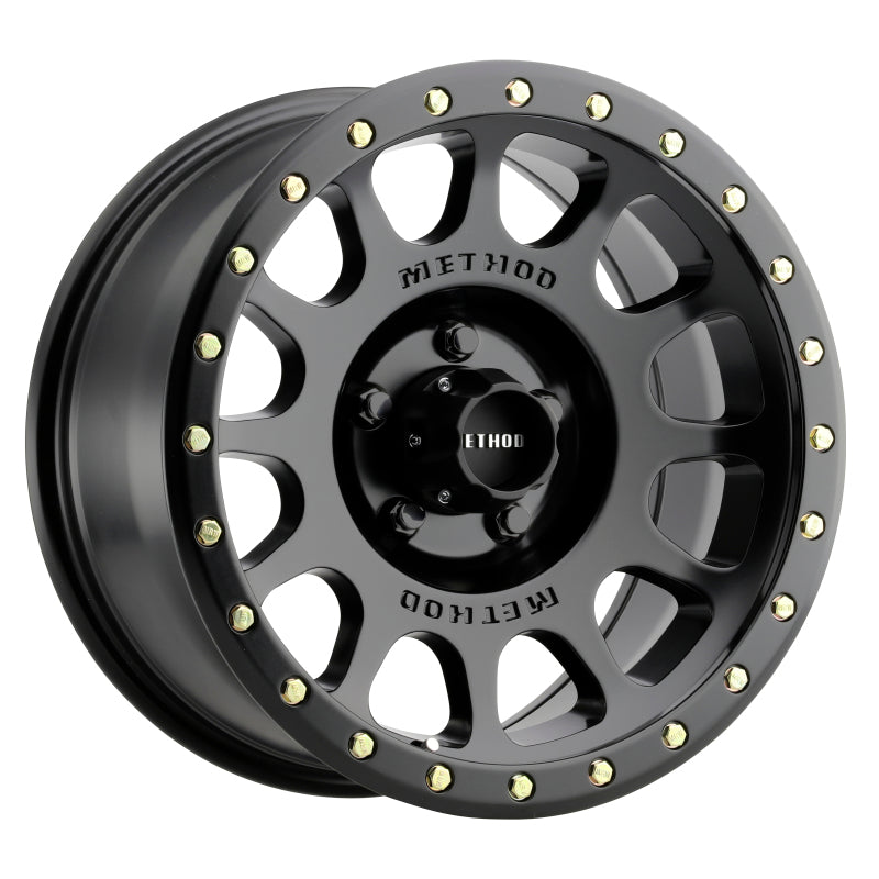 Method Wheels MR30589055518 FITS:Method MR305 NV 18x9 +18mm Offset 5x5.5 108mm CB Matte Black Wheel Wheels Cast