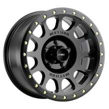 Load image into Gallery viewer, Method Wheels MR30589055518 FITS:Method MR305 NV 18x9 +18mm Offset 5x5.5 108mm CB Matte Black Wheel Wheels Cast