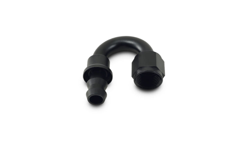 Vibrant 22806 FITS: -6AN Push-On 180 Deg Hose End Fitting Aluminum Fittings