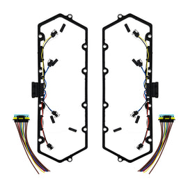 Mishimoto MMGH-F2D-98 FITS: Wiring Harnesses FITS: 1998-2003 Ford 7.3L Powerstroke Glow Plug Harness & Gasket Wiring Harnesses