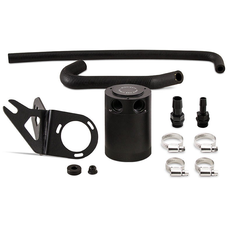 Mishimoto MMBCC-STNGR-18PBE FITS: 2018+ Kia Stinger GT Baffled Oil Catch Can PCV Side Oil Catch Cans