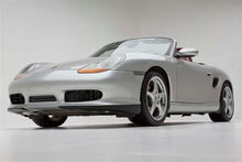 Load image into Gallery viewer, Polyurethane Porsche 986 Boxster Spyder style aero kit by BetterBodies Motorsport on a 1997-2004 sports car.