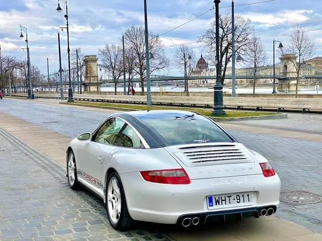 BetterBodies Motorsport Porsche 997.1 Carrera rear bumper diffuser in RUF TA-style polyurethane, for 2005–2008 models.