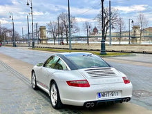 Load image into Gallery viewer, BetterBodies Motorsport Porsche 997.1 Carrera rear bumper diffuser in RUF TA-style polyurethane, for 2005–2008 models.