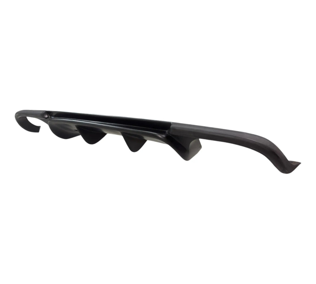 BetterBodies Motorsport Porsche 997.1 Carrera rear bumper diffuser in RUF TA-style polyurethane, designed for 2005–2008 models.