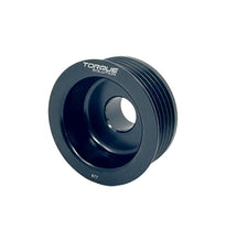 Load image into Gallery viewer, Torque Solution TS-SU-877 FITS: Lightweight Alternator Pulley (Black): Subaru EJ WRX 02-05 / STI 04-06 Pulleys Crank, Underdrive