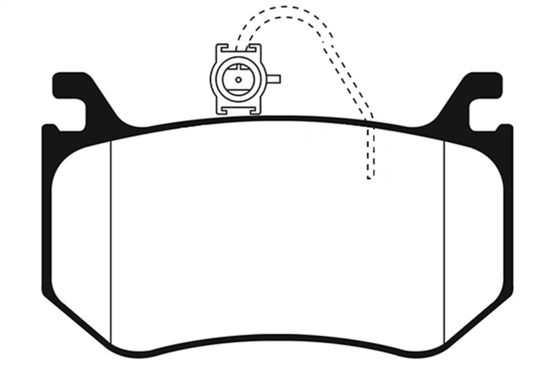 EBC DP42326R Brake Pads - Performance