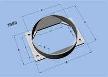Load image into Gallery viewer, Vibrant 1995 FITS: MAF Sensor Adapter Plate for Mitsubishi applications use w/ 4.5in Inlet I.D. filters only Flanges