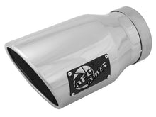 Load image into Gallery viewer, aFe 49T50702-P12 FITS: Diesel Exhaust Tip Bolt On Black 5in Inlet x 7in Outlet x 12in Right Catback