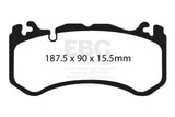 EBC DP31939C FITS: 08-13 Mercedes-Benz C63 AMG (W204) 6.2 Redstuff Front Brake Pads Brake Pads Performance