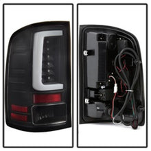 Load image into Gallery viewer, SPYDER 5084743 FITS: 07-13 GMC Sierra 1500 V2 Light Bar LED Tail Lights Black (ALT-YD-GS07V2-LBLED-BK) Tail Lights