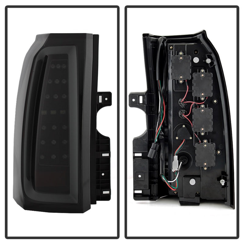 SPYDER 5085078 FITS: Chevy Tahoe / Suburban 15-17 LED Tail Lights Black Smoke (ALT-YD-CTA15-LED-BSM) Tail Lights