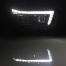 Load image into Gallery viewer, AlphaRex 880757 FITS: 10-13 Toyota 4Runner LUXX LED Proj Headlights Plank Style Black w/Seq Signal/DRL