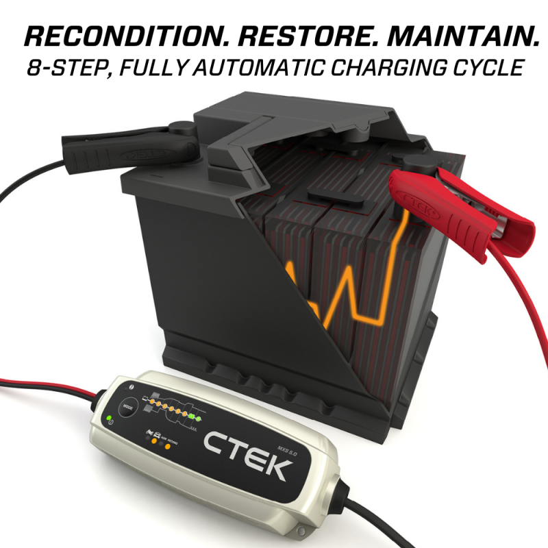 CTEK K40-206 FITS: 40-206 Battery Charger MXS 5.0 4.3 Amp 12 Volt Battery Chargers