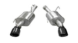 CORSA Performance 14314BLK FITS: 2005-2010 Ford Mustang Shelby GT500 5.4L V8 Black Xtreme Axle-Back Exhaust Axle Back