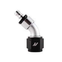 Load image into Gallery viewer, Mishimoto MMFT-10AN-45 FITS: Fittings FITS: Push-On Swivel End Hose Fitting, 45 Degrees -10AN Fittings