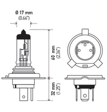 Load image into Gallery viewer, Hella LAH4 130/90W FITS: H4 12V 130/90W Halogen Headlight Bulb Universal Bulbs