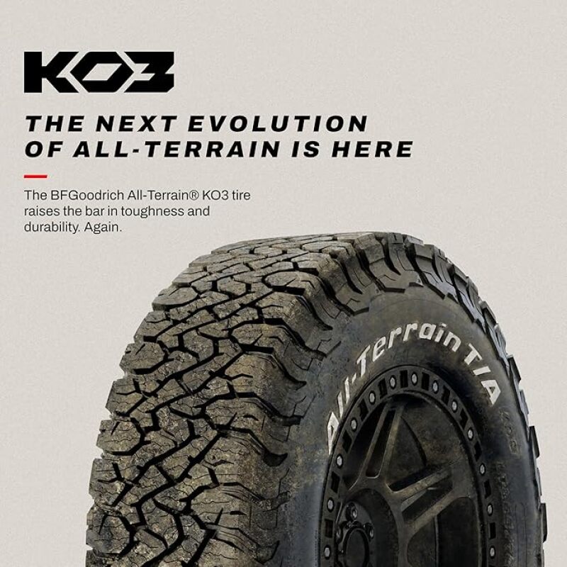 BFGoodrich 68284 FITS: All Terrain T/A KO3 LT315/70R17 128S Automotive/UTV Tires On Road