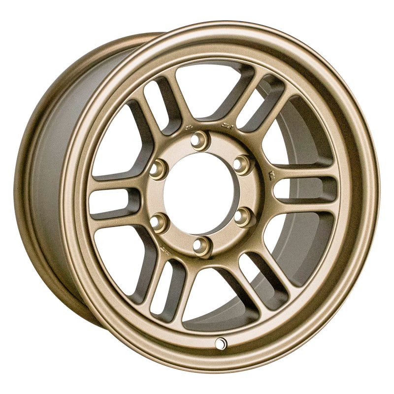 Enkei 520-680-8400GG FITS: RPT1 16x8 6x139.7 Bolt Pattern +0 Offset 108.5 Bore Titanium Gold Wheel Wheels Cast