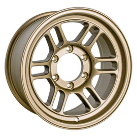 Enkei 520-680-8400GG FITS: RPT1 16x8 6x139.7 Bolt Pattern +0 Offset 108.5 Bore Titanium Gold Wheel Wheels Cast