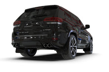Load image into Gallery viewer, Rally Armor MF134-UR-BLK-MBK FITS: 18-22 Jeep Grand Cherokee SRT Trackhawk Black UR Mud Flap Metallic Black Logo Mud Flaps