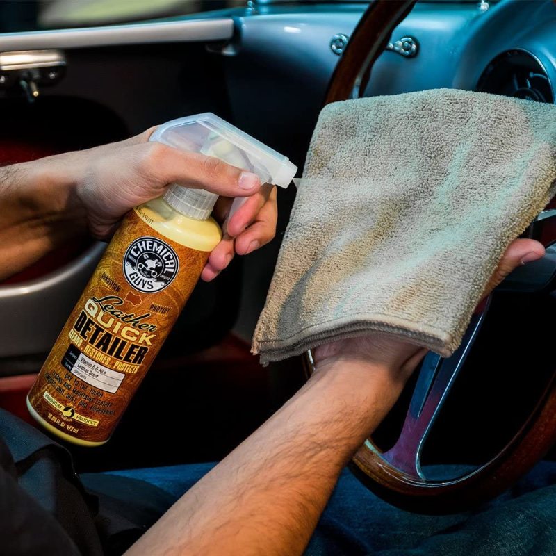 Chemical Guys SPI21616 FITS: Leather Quick Detailer Care Spray Matte Finish 16oz Surface Cleaners
