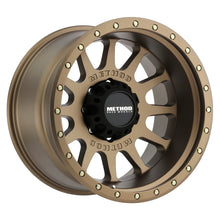 Load image into Gallery viewer, Method MR605 NV 20x12 -52mm Offset 8x6.5 121.3mm CB Method Bronze Wheel