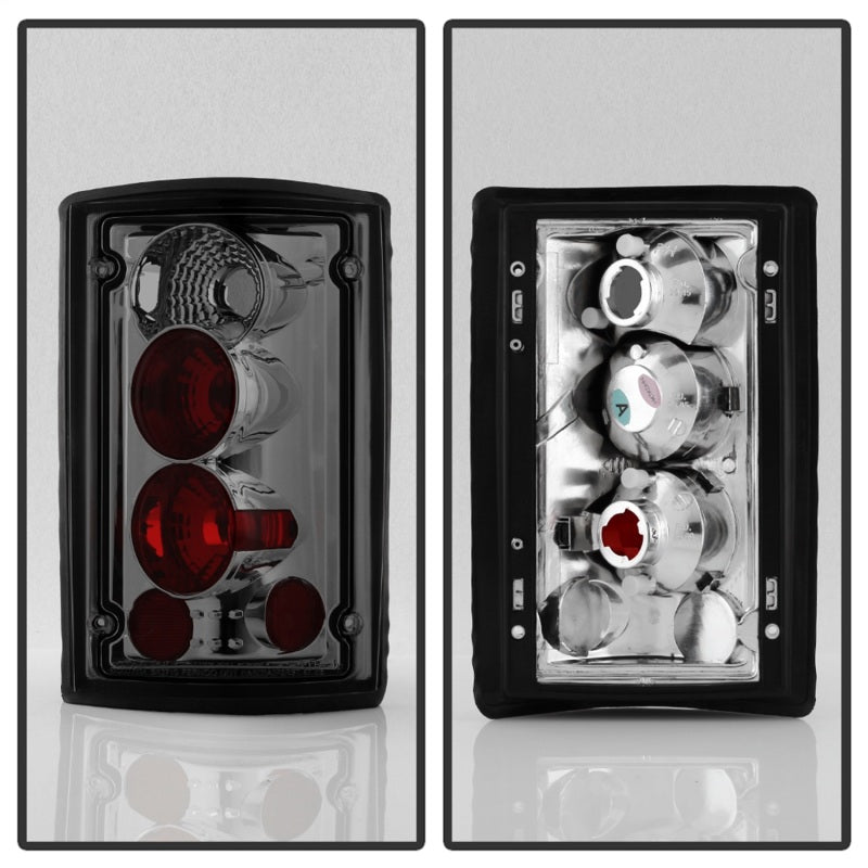 SPYDER 5002945 FITS: Ford Excursion 00-06/Econoline 150/250/350/450/550 95-06 Euro Tail Lights Smk ALT-YD-FEC00-SM Tail Lights