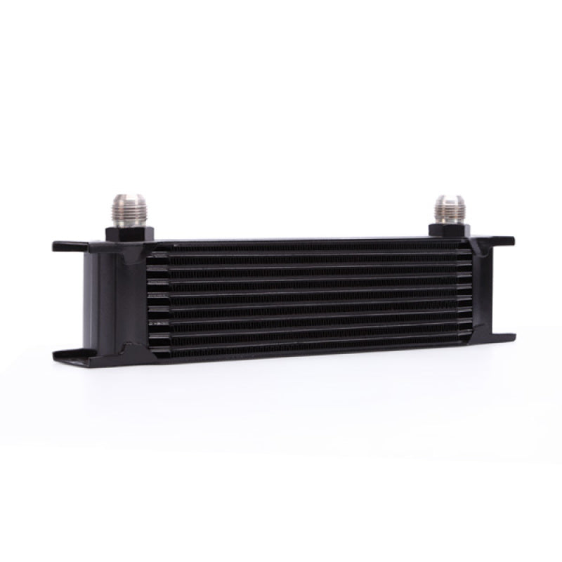Mishimoto MMOC-U FITS: Oil Coolers FITS: Universal 10 Row Oil Cooler Kit (Metal Braided Lines) Oil Coolers