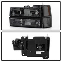 Load image into Gallery viewer, SPYDER 5072238 FITS:xTune Chevy Suburban 94-98 Headlights w/ Corner &amp; Parking Lights 8pcs Smoked HD-JH-CCK88-AM-SM-SET Headlights