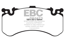 Load image into Gallery viewer, EBC DP42158R FITS: 11+ Audi A8 Quattro 6.3 (Cast Iron Rotors) Yellowstuff Front Brake Pads Brake Pads Performance