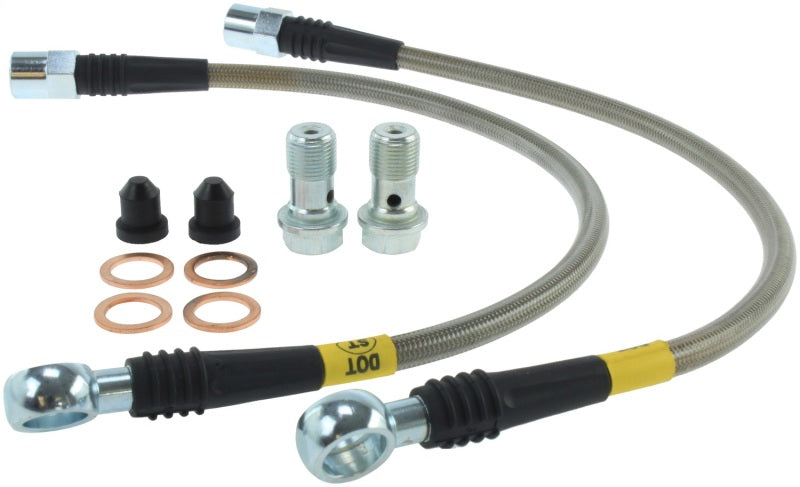 Stoptech 950.33505 FITS:StopTech 01-05 Audi Allroad Rear Stainless Steel Brake Line Kit Brake Line Kits