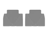 WeatherTech 2026 Hyundai Palisade Rear All Weather Floor Mats - Grey