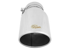 Load image into Gallery viewer, aFe 49T40604-P12 FITS: Diesel Exhaust Tip Bolt On Polished 4in Inlet x 6in Outlet x 12in Length Catback
