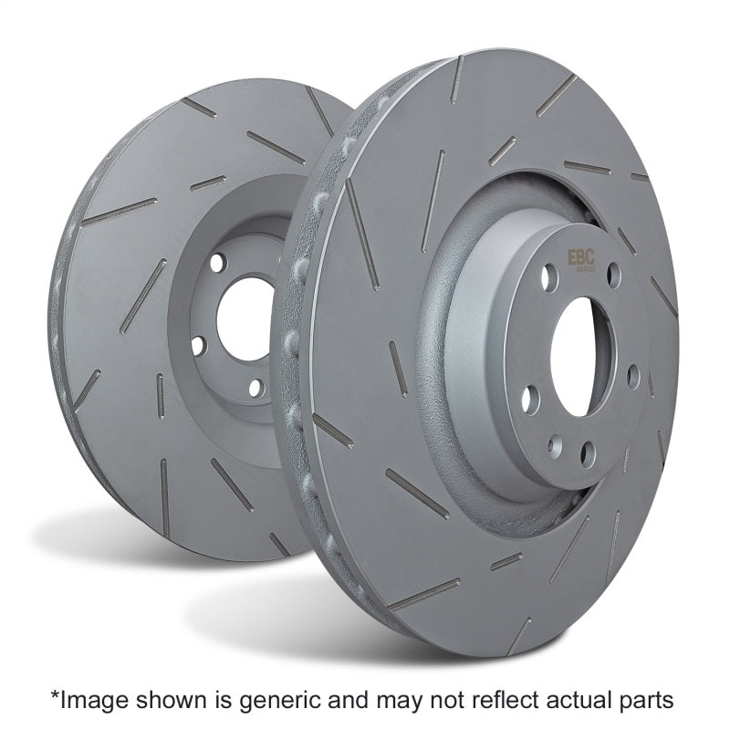 EBC USR2-2056 FITS: 2021+ Porsche Macan 2.0T (w/350mm Front Rotors) Front USR Slotted Rotors Brake Rotors Slotted