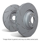 EBC USR2-2056 FITS: 2021+ Porsche Macan 2.0T (w/350mm Front Rotors) Front USR Slotted Rotors Brake Rotors Slotted