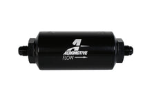 Load image into Gallery viewer, Aeromotive 12349 FITS: In-Line Filter (AN-06 Male) 100 Micron Stainless Steel Element Fuel Filters