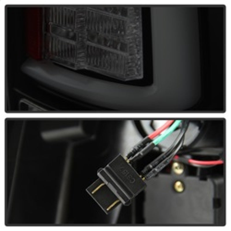 SPYDER 5084033 FITS: 09-16 Dodge Ram 1500 Light Bar LED Tail Lights Black Smoke ALT-YD-DRAM09V2-LED-BSM Tail Lights