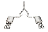 CORSA Performance 21259 FITS: 24+ Ford Mustang V8 5.0L 3in Cat-Back Exhaust System w/ Twin 4in Polished Pro-Series Tips Catback