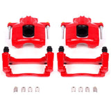 PowerStop S5044 FITS:Power Stop 08-16 Chrysler Town & Country Front Red Calipers w/Brackets Pair Brake Calipers Perf