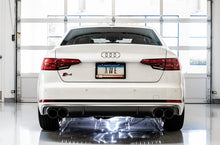Load image into Gallery viewer, AWE Tuning 3020-43064 FITS: Audi B9 S5 Sportback Touring Edition Exhaust Non-Resonated (Black 102mm Tips) Catback