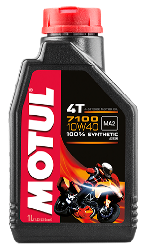 Motul 104091 FITS: 1L 7100 4-Stroke Engine Oil 10W40 4T Motor Oils