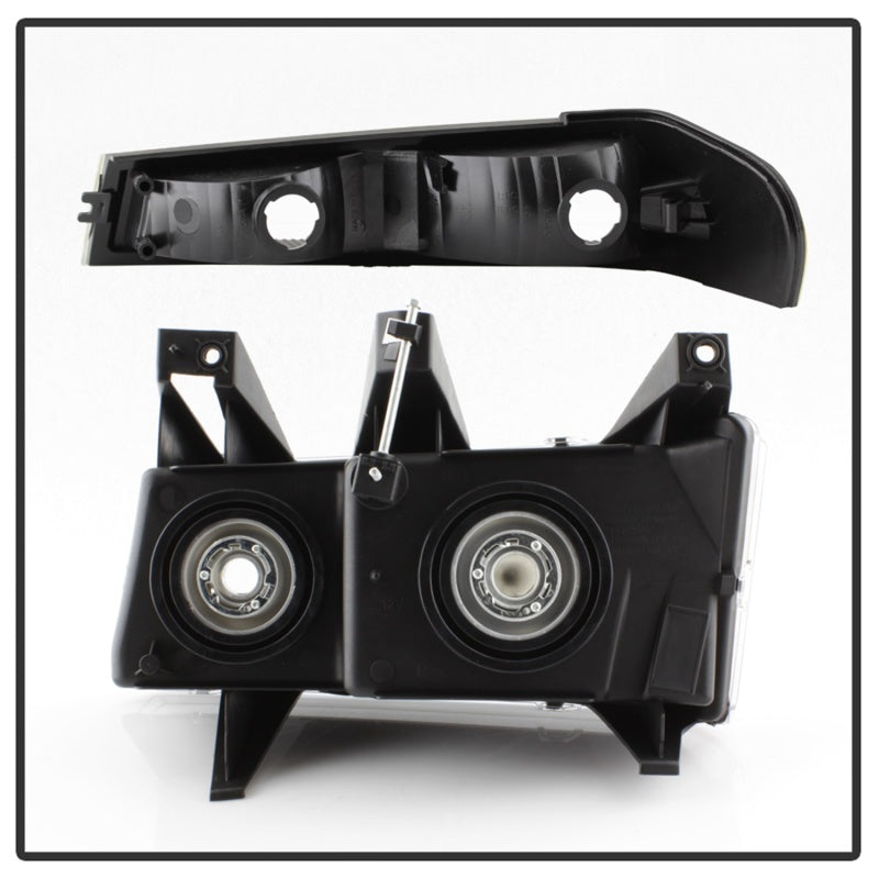 SPYDER 9032110 FITS:xTune Chevy Colorado 04-12 OEM Headlights w/ Bumper Lights Black HD-JH-CCOL04-SET-BK Headlights
