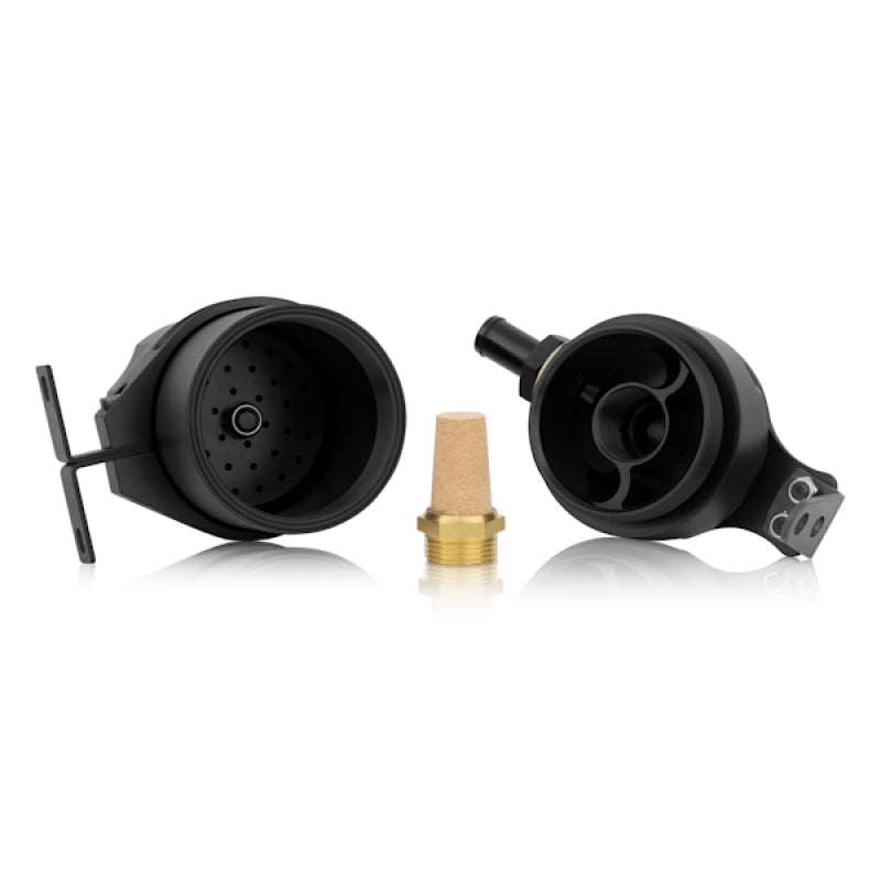 Mishimoto MMBCC-UNI-BK FITS: Oil Catch Cans FITS: Universal Baffled Oil Catch Can Black Oil Catch Cans