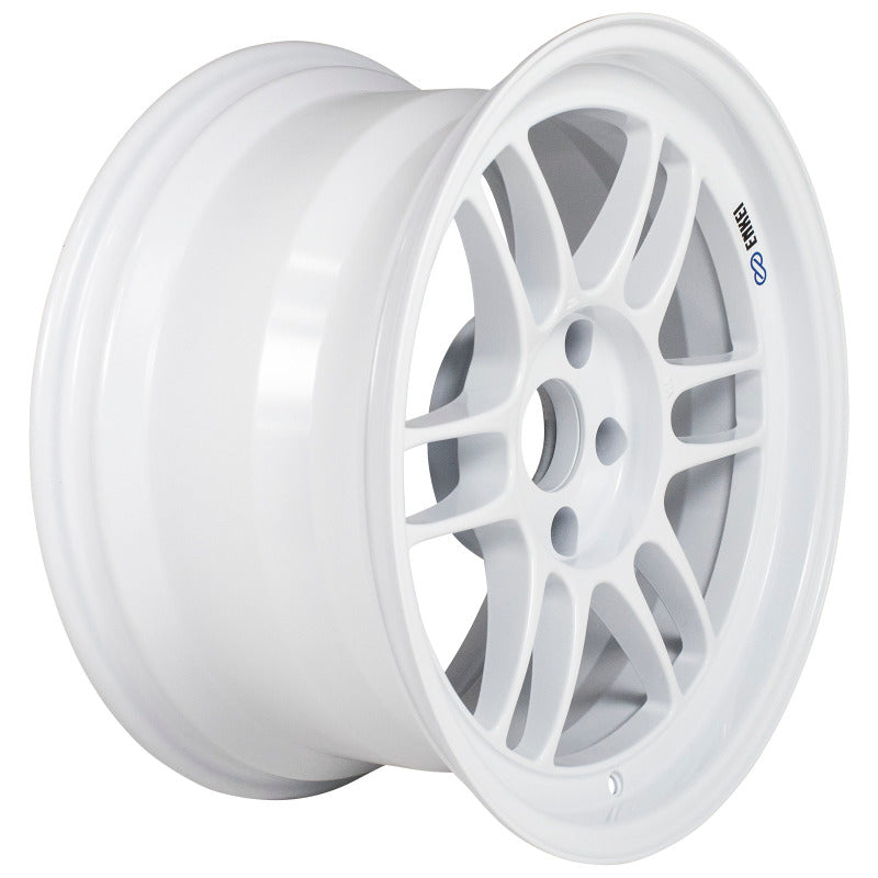 Enkei 3797906522WP FITS: RPF1 17x9 5x114.3 22mm Offset 73mm Bore Vanquish White Wheel Wheels Cast