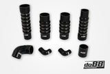 do88 00-02 Audi RS4 Quattro 2.7L BiTurbo (B5) Pressure Hoses - Black